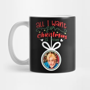 Stray Kids Felix Fan art - All I want for Christmas is Felix Mug